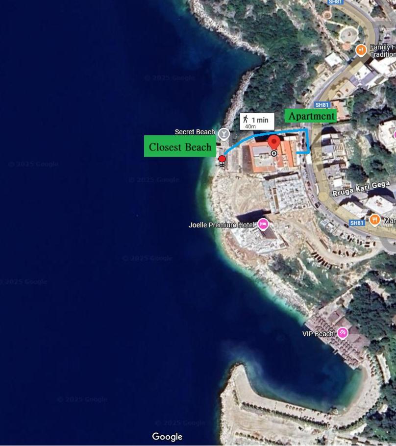 Saranda Miracle Sky Apartment 外观 照片